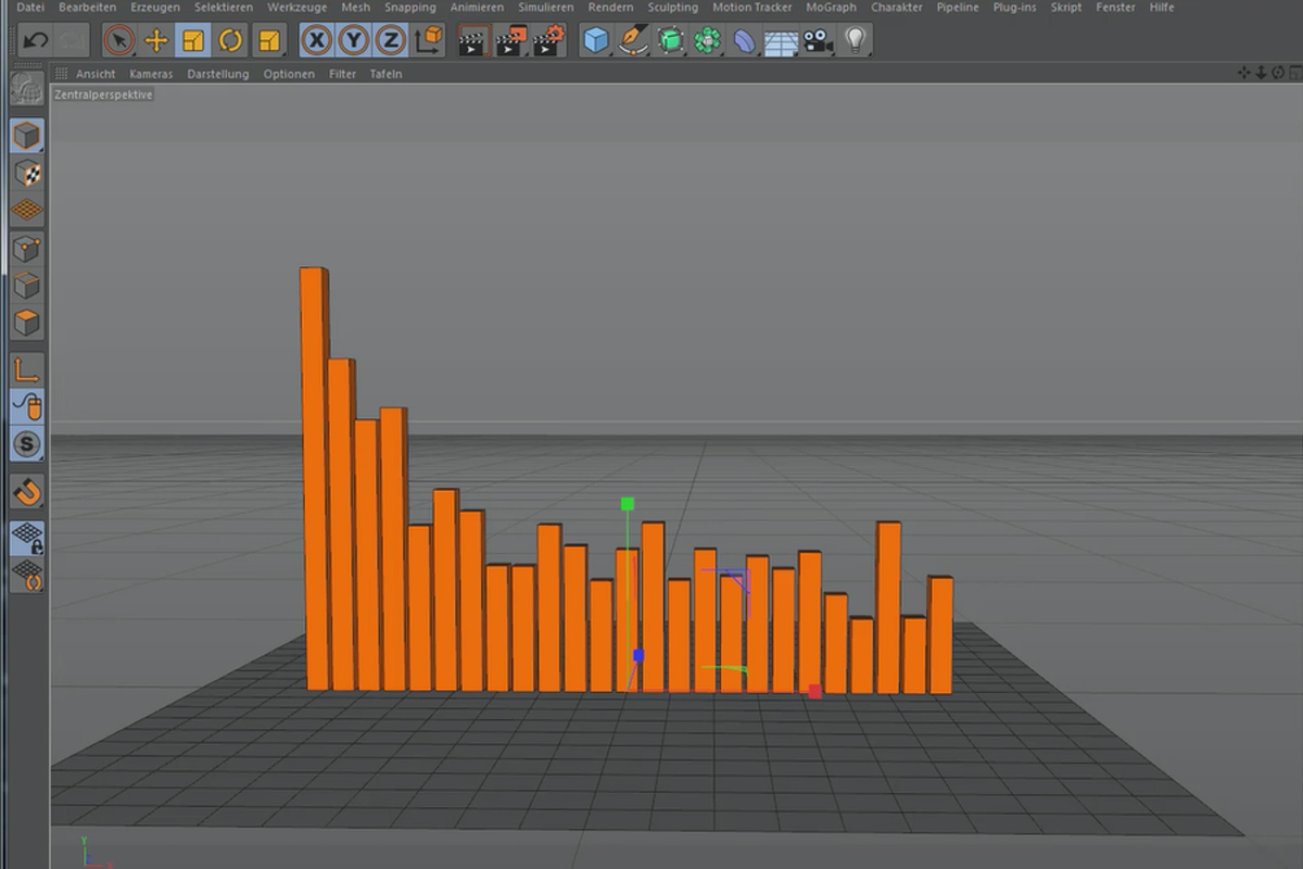 Cinema 4D MoGraph til begyndere - 2.4 Effektorer: Lyd