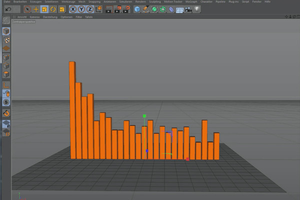 Cinema 4D MoGraph til begyndere - 2.4 Effektorer: Lyd