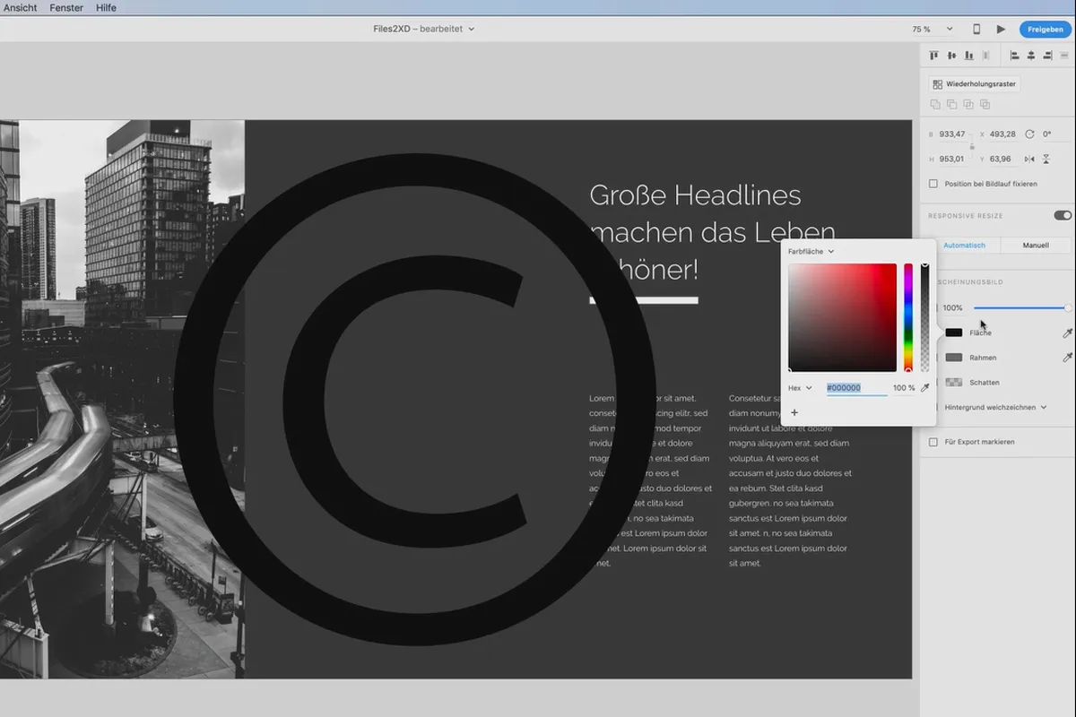 Adobe XD-Tutorial: 08 | Import von Assets