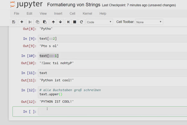 Programmation Python pour débutants - 08 Propriétés et formatage des chaînes de caractères