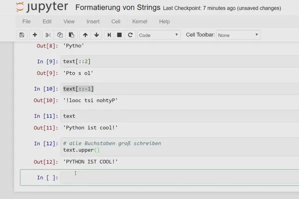 Python programlamaya giriş – 08 Dizelerin özellikleri ve biçimlendirilmesi