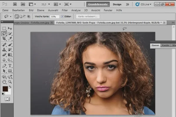 Fitur baru di Photoshop CS5: Meningkatkan pinggiran dan masker pintar