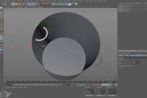 Cinema 4D für Einsteiger – 3D-Praxis: 1.8 Workshop Grundobjekte