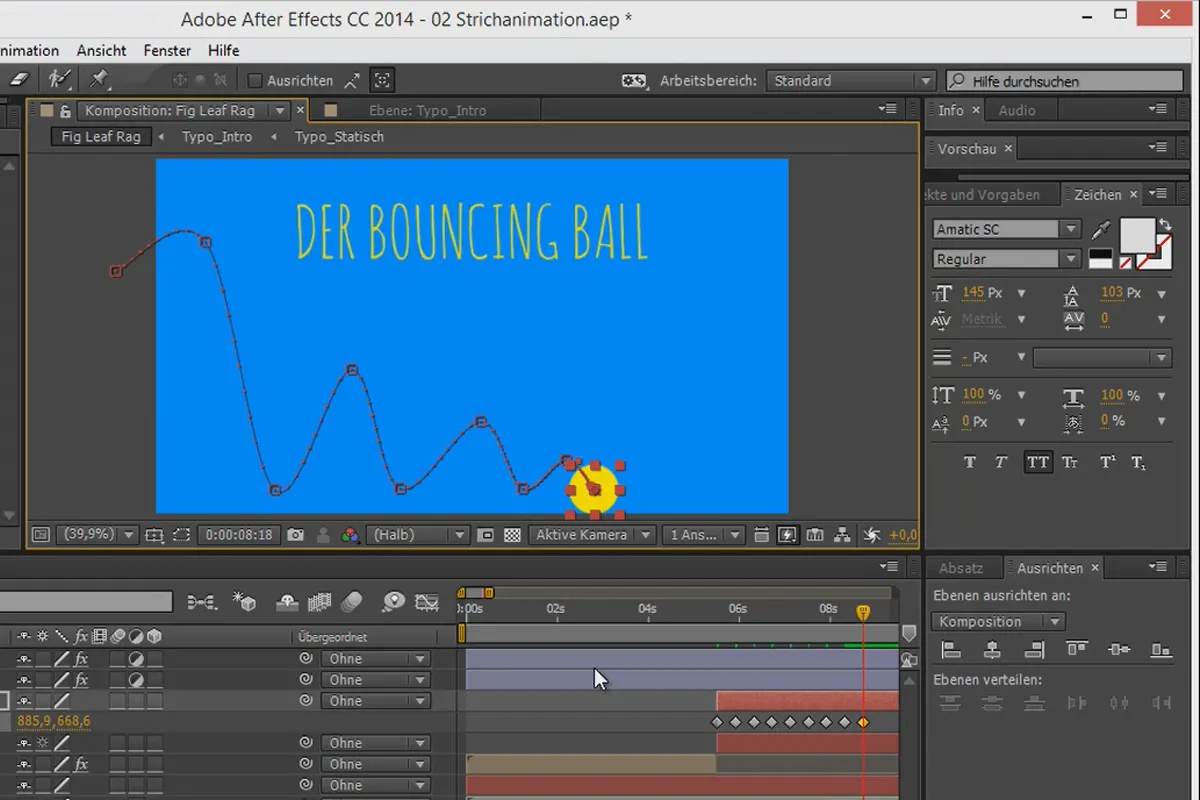 Animación fácil: Bouncing Ball - las poses