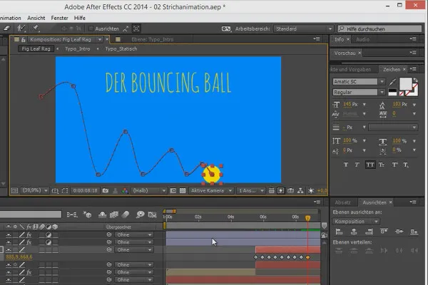 Animación fácil: Bouncing Ball - las poses