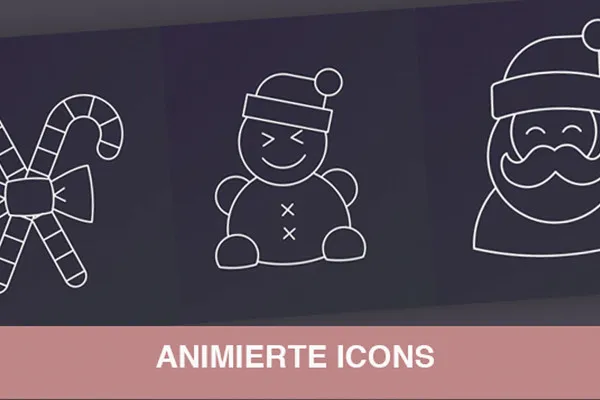 Merry Christmas CreatorsKIT: Animierte Icons