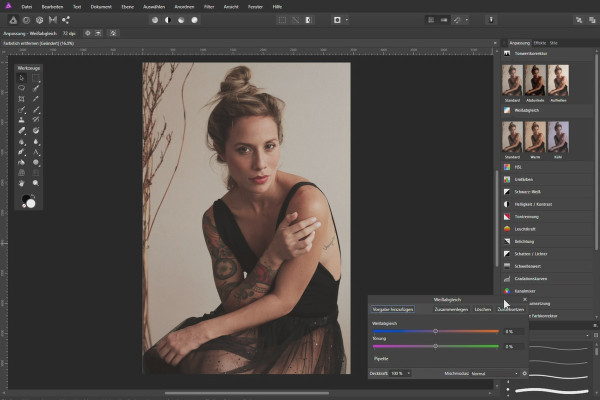 Mejorar fotos en Affinity Photo: 08 | Eliminar dominantes de color