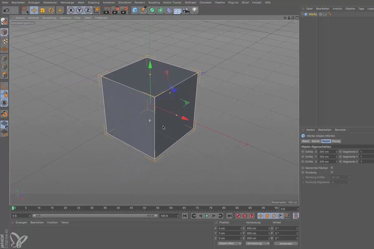 시네마 4D 초보자를 위한 - 3D 실무: 1.1 소개