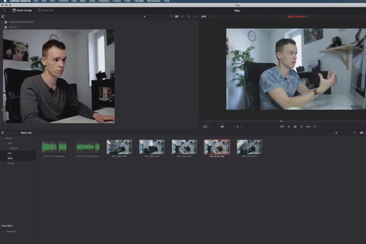 DaVinci Resolve 강좌: 2.3 | Import