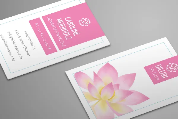 Design templates for business cards - Version 8