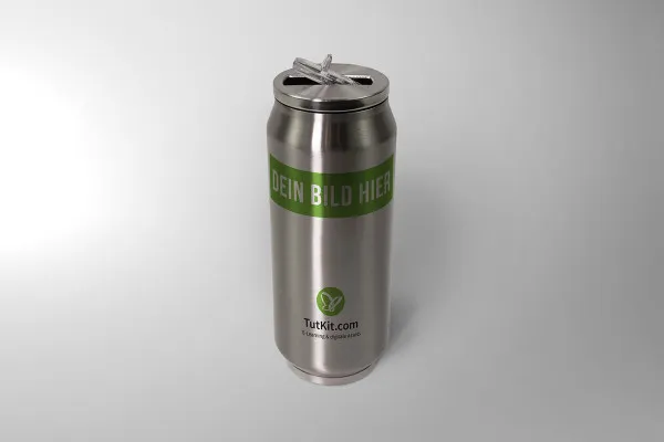 Mockup: Slank termokande i metal