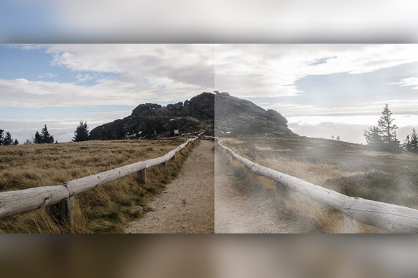 Photoshop-aksjon: Tåkeeffekt for landskapsbilder