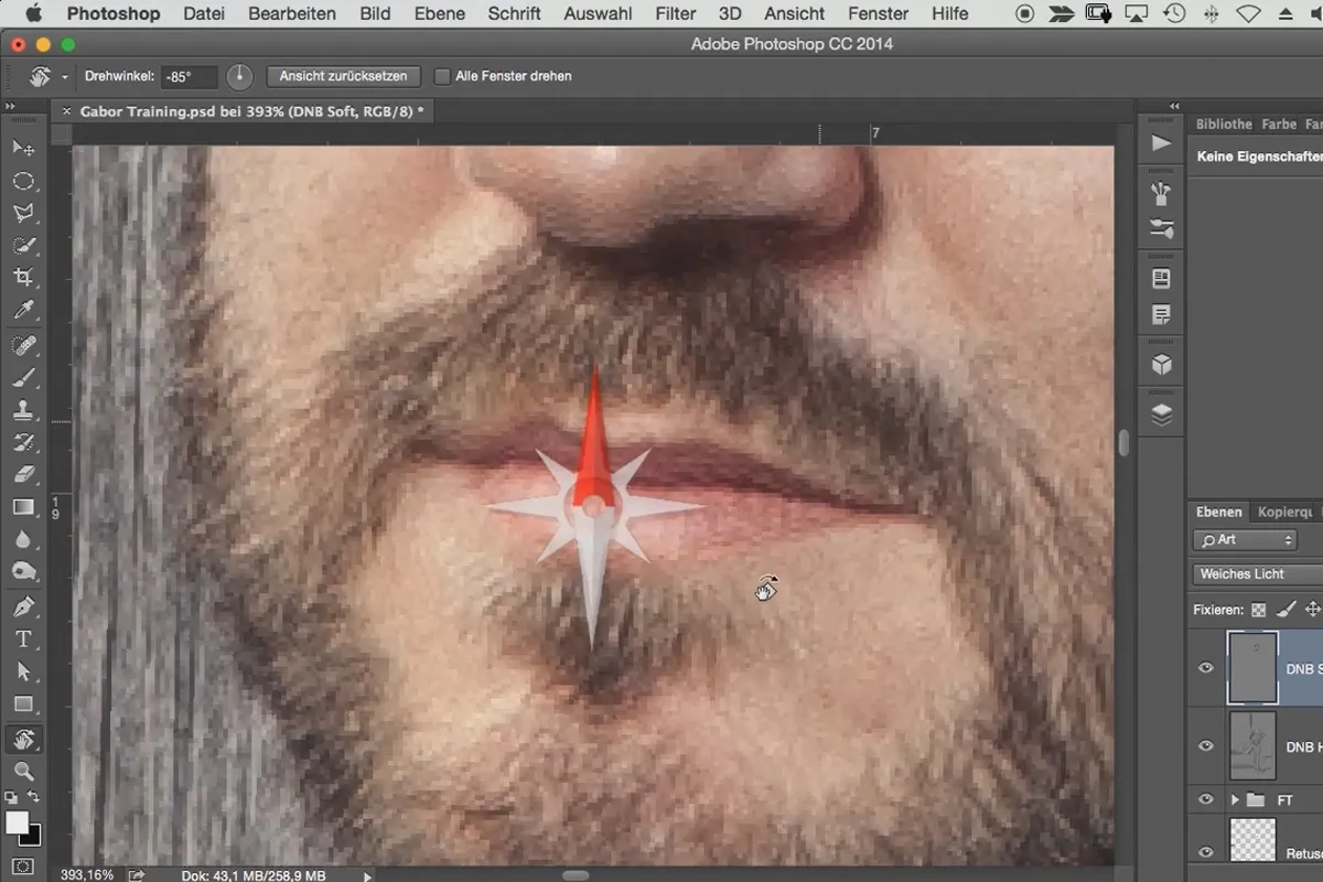 Zwarte Woud: De workflow in Photoshop - 08 Dodge en Burn: Zacht.