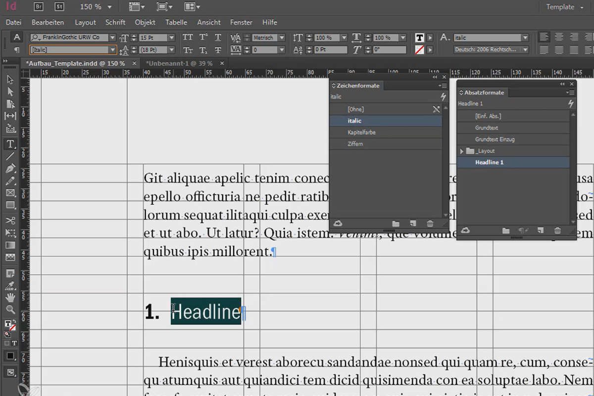 Grandes proyectos en Adobe InDesign - 2.07: Creación de estilos de párrafo y carácter con sensatez