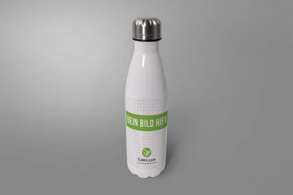 Mockup: Thermosflasche