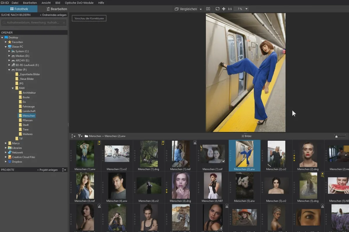 DxO PhotoLab-Tutorial: 1.7 | Fotos organisieren I