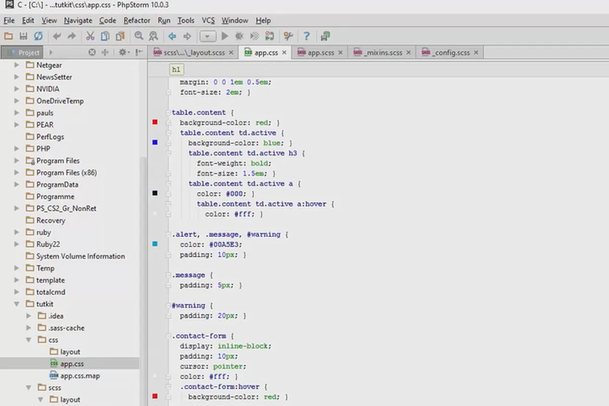 CSS moderno con Sass - 08 moduli con i selettori di segnaposto