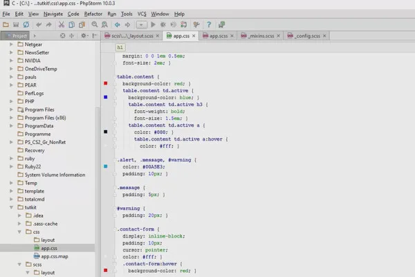 CSS moderno con Sass - 08 moduli con i selettori di segnaposto