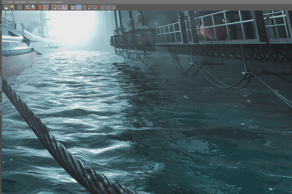 Cinema 4D - Lighting: 2.3 Plug-in Infinite Ocean