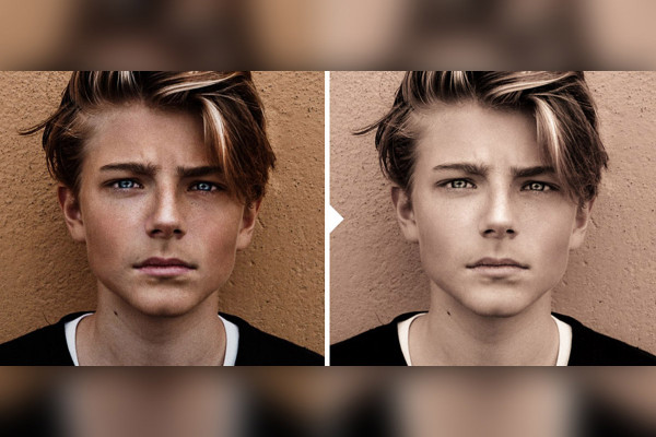 Photo preset for portraits (Lightroom, Camera Raw): 07 | Smooth Sepia