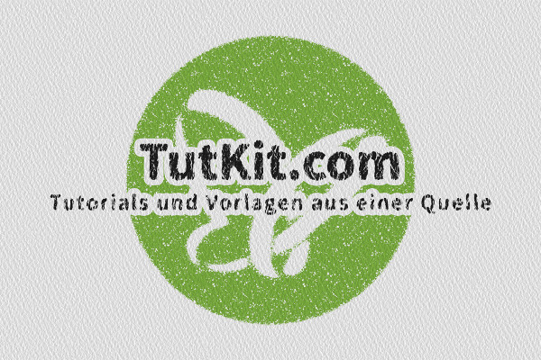 Effet Photoshop pour les logos : texture papier et aspect rétro d'impression.