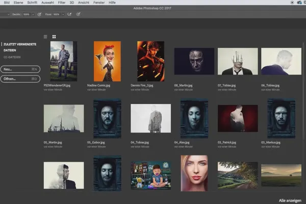 Photoshop für Einsteiger & Aufsteiger – 2.1 Bilder öffnen