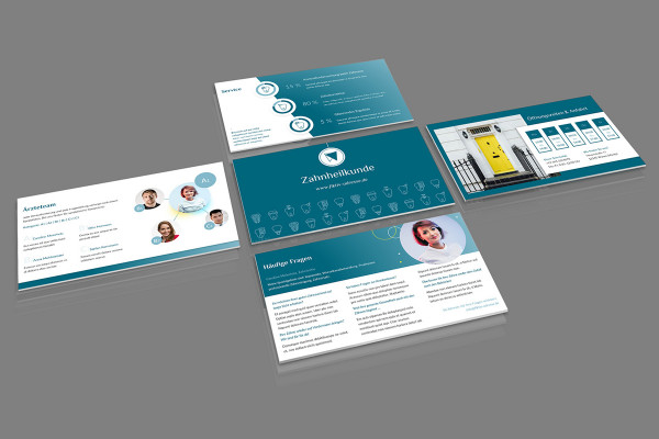 Presentation template for PowerPoint: Layouts for convincing slides - Version 8