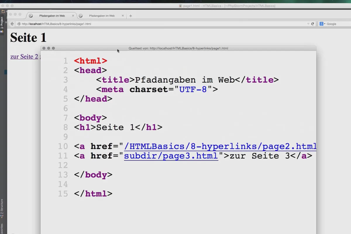 Grundlagen HTML, CSS und JavaScript – 09 Interne Links