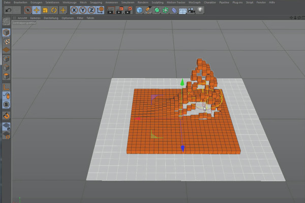 Cinema 4D MoGraph for begyndere - 2.5 Effektorer: Forsinkelse