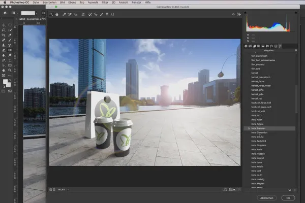 Adobe Dimension CC 튜토리얼: 09 | 전체 장면과 배경 만들기