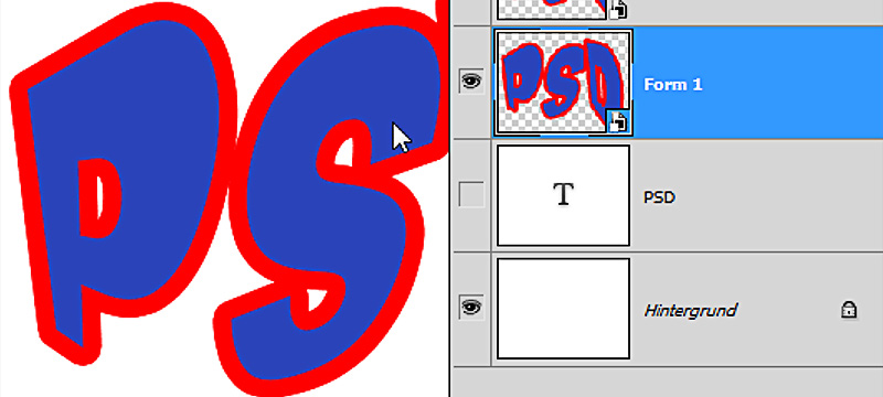 Logo avec divers effets tape-à-l'œil