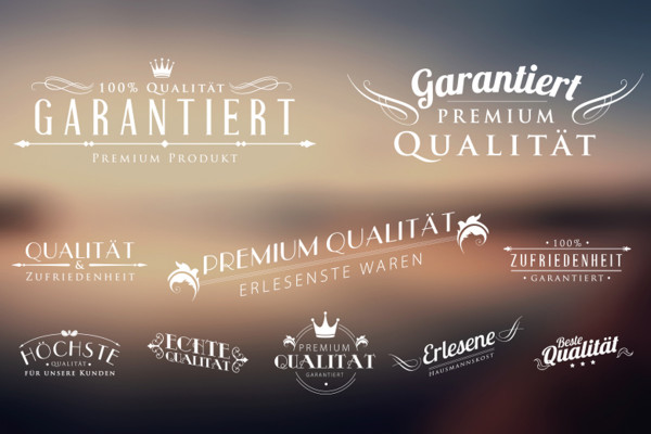 Decorative vector shapes and ornaments - Package 01