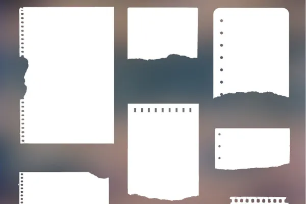 Illustrazioni per pubblicità, banner e siti web - 09 - Carta