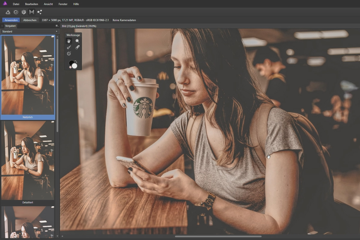 Affinity Photo-opplæring - Grunnleggende: 1.9 | Personas i oversikt