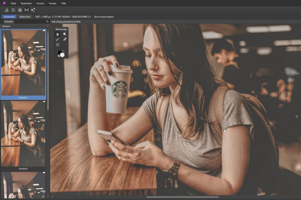 Affinity Photo-opplæring - Grunnleggende: 1.9 | Personas i oversikt