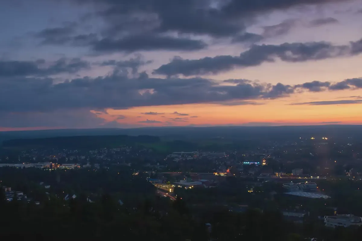 Nachtfotografie: Technik, Motive & Praxis: 2.4 Panorama – Sonnenuntergang