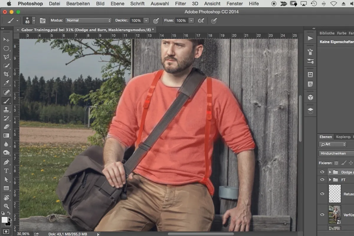 Foresta Nera: Il flusso di lavoro in Photoshop – 09 Regolazioni di luminosità