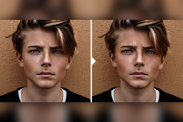 Photo preset for portraits (Lightroom, Camera Raw): 08 | Brown Look