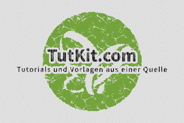 Effet Photoshop pour logos : texture papier et aspect fissuré