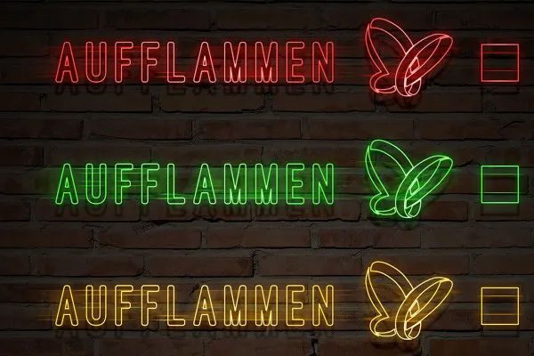 Neon-Styles für Photoshop: Filigrane Leuchtspuren