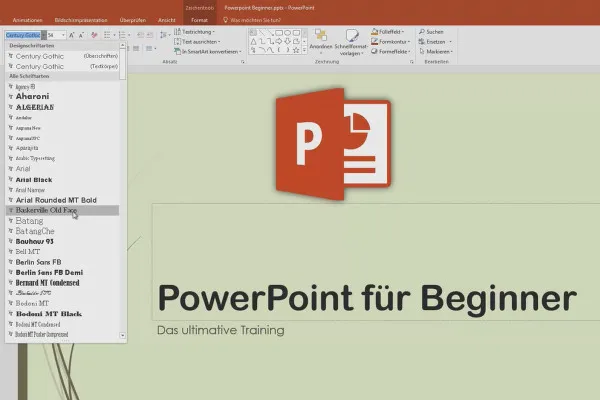 Besser in PowerPoint: Werde zum Präsentations-Helden – 10 Text-Formatierungen von Schriftarten