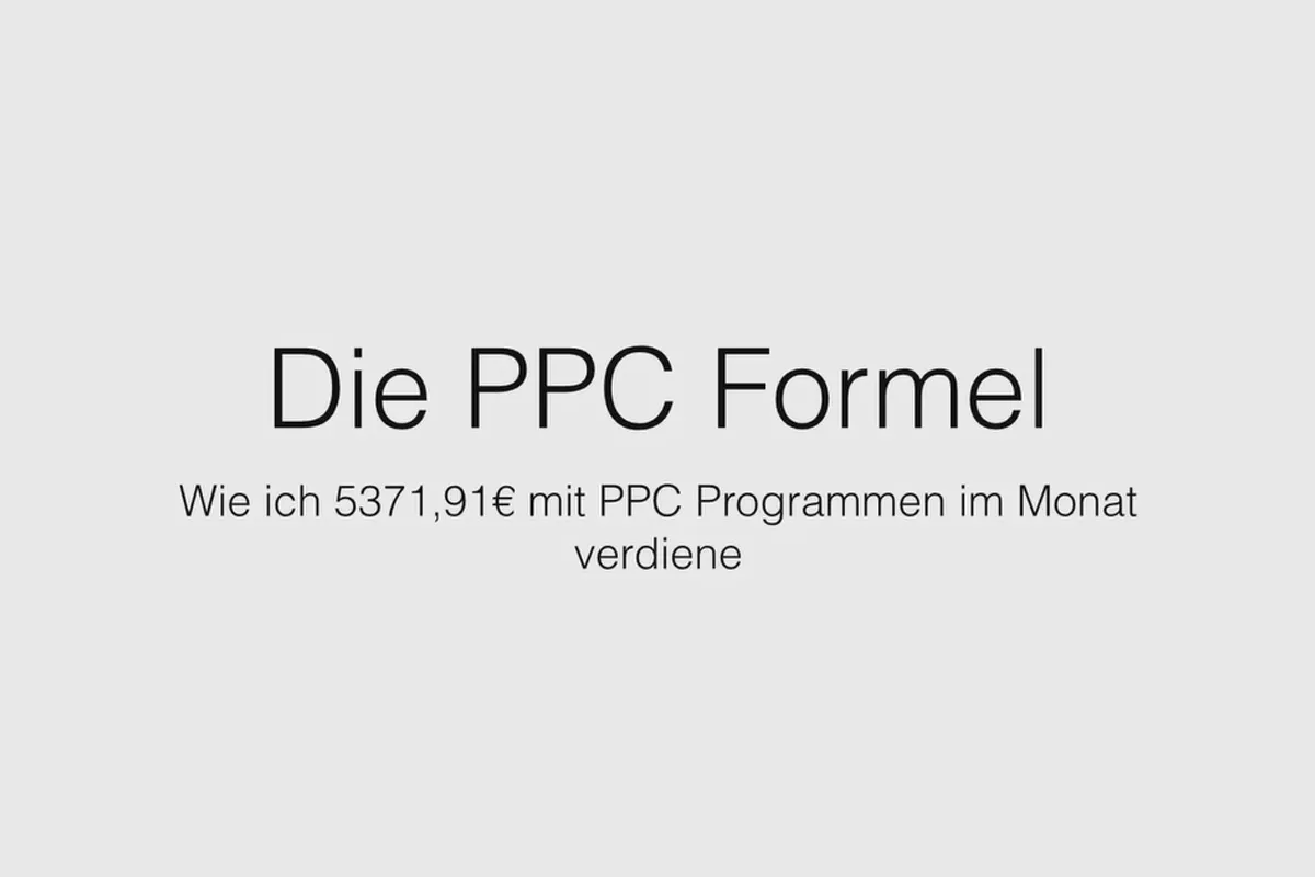 Mit der AdSense-Formel Geld verdienen – 1.1 Über die Formel