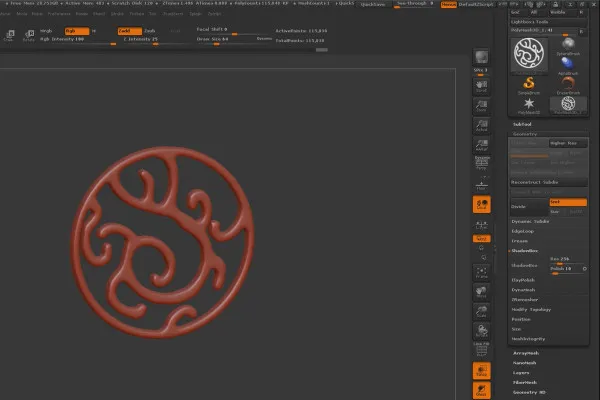 ZBrush für Einsteiger: 3.4 Shadowbox