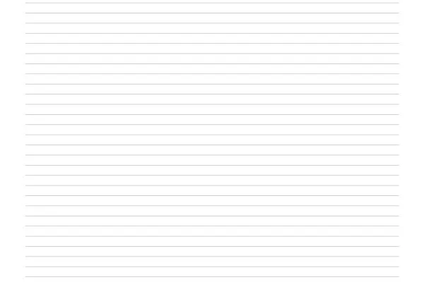 Realistyczne szablony papieru: papier w linie