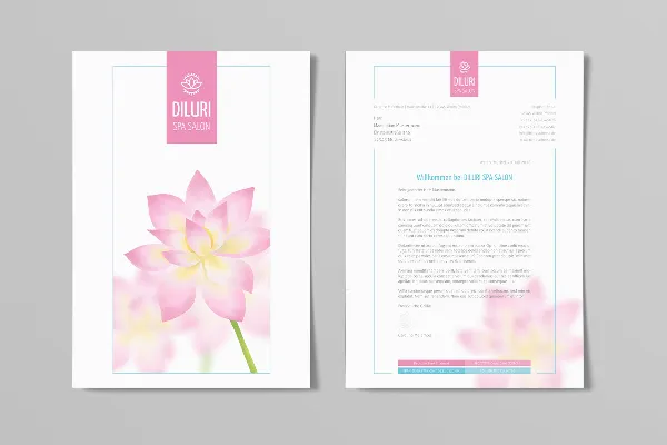 Papelería con diseño de bienestar