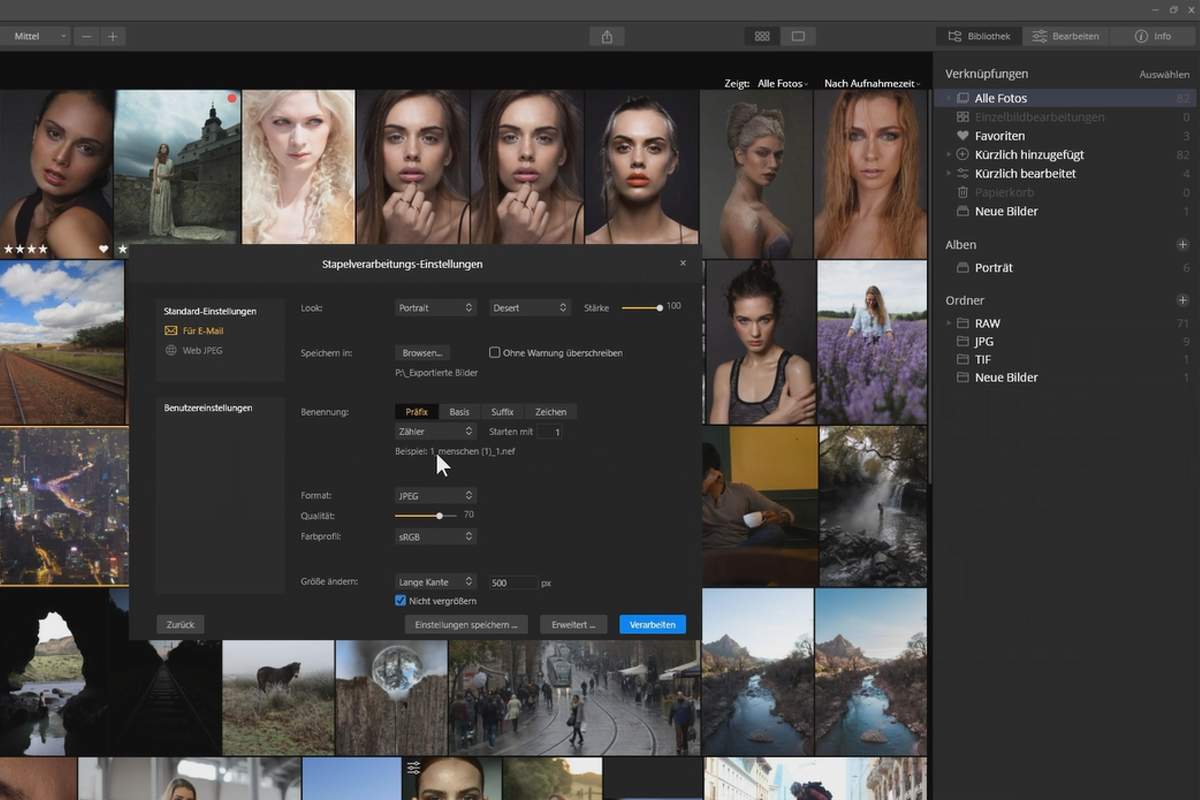 Tutoriel Skylum Luminar 4 : 1.10 | Traitement par lot