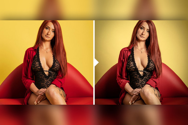 Akt ve Boudoir tarzı için önceden ayarlanmış (Lightroom, Camera Raw) efektler: 09 | Kahverengi Şeker Vinyet
