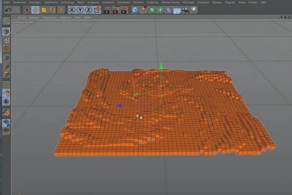 Cinema 4D 모그래프 입문 - 2.6 Effectors: Shader