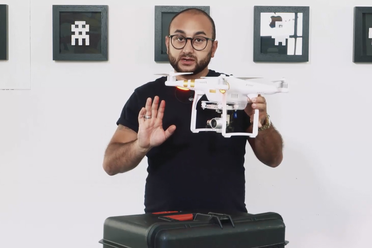 Dronefotografering for nybegynnere - 10 Gimbal