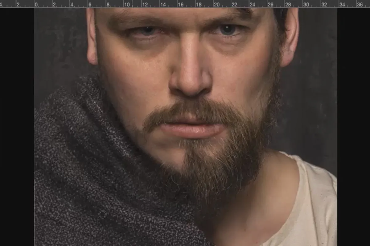 Fúze - Pracovní postup morfování v Photoshopu - 10 Osvětlení a Stínění (Oblečení)
